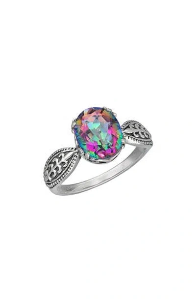 Ys Gems Mystic Artisan Ring In Silver