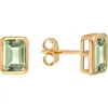 Ys Gems Quartz Stud Earrings