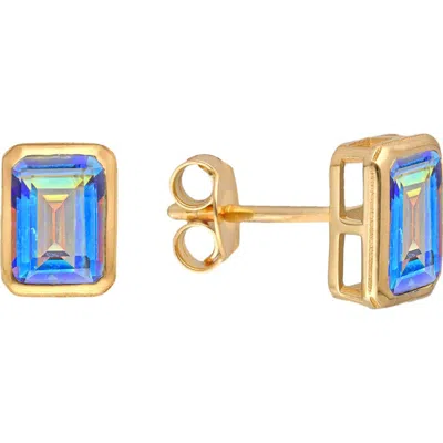 Ys Gems Quartz Stud Earrings