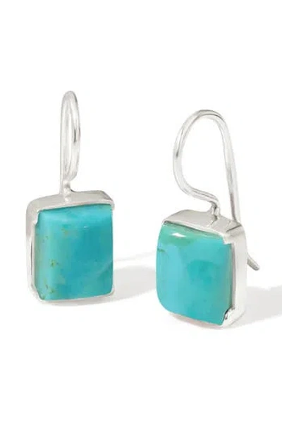 Ys Gems Semiprecious Stone Drop Earrings In Multi