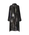 Y's Geometric Pattern Windbreaker In Black