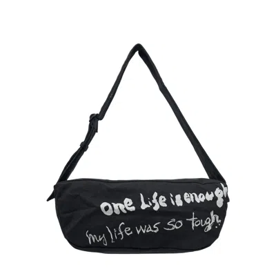 Y's Graphic Box Shoulder Bag
