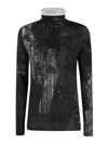 Y's High Neck Long Sleeve In Grey