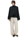 Y's Jacket With Sewn-in Bag In Black
