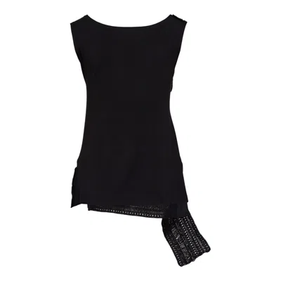 Y's Knit Top In Black