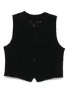 Y's Laced Sleeveless Vest