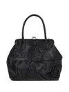 Y's 3d Tote Bag In Black