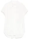 Y's Hemd Im Layering-look In Weiss