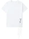Y's Logo-embellished T-shirt In White