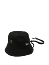 Y's Logo-embroidered Bucket Hat In Black