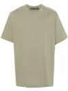Y's Logo-print Cotton T-shirt In Green