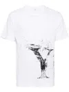 Y's Graphic-print Cotton T-shirt In White