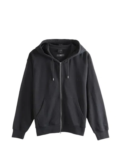 Y's Logo-print Zip-up Hoodie In Multi