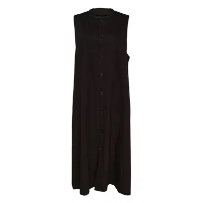 Y's Long Pocket Sleeveless Dress In Multi