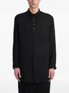 Y's Long Sleeve Shirt In Black