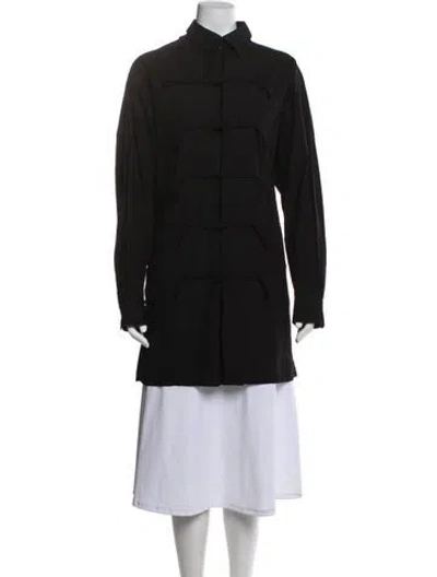 Pre-owned Y's Long Sleeve Top In Gray