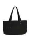 Y's Medium Pocket-detail Tote Bag In Black