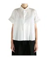 Y's N-short Cuffs B Shirt In White