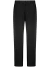 Y's O Waist String Thin Pants In Black