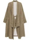 Y's Oversized Coat In Braun