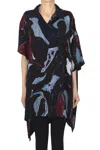 Y's Oversized Printed Shirt In Multi