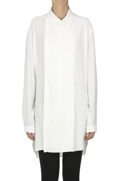 Y's Oversized Shirt In White