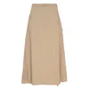 Y's Panel Flare Midi Skirt In Multi