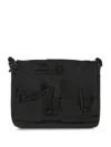 Y'S PANELLED SHOULDER BAG