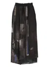 Y's Pants With Geometric Pattern