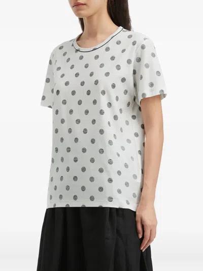 Y's Polka Dot-pattern T-shirt In Multi