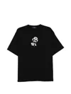 Y's Poodle-print T-shirt In Black