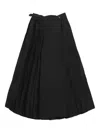 Y's Poplin Midi Skirt
