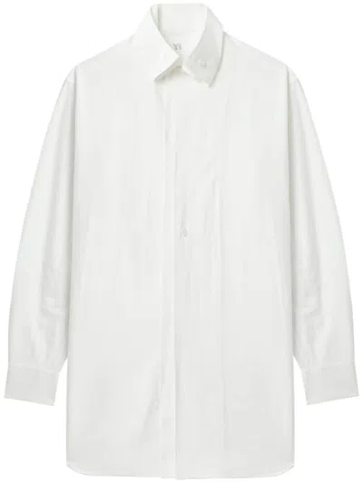 Y's Poplin Shirt In White