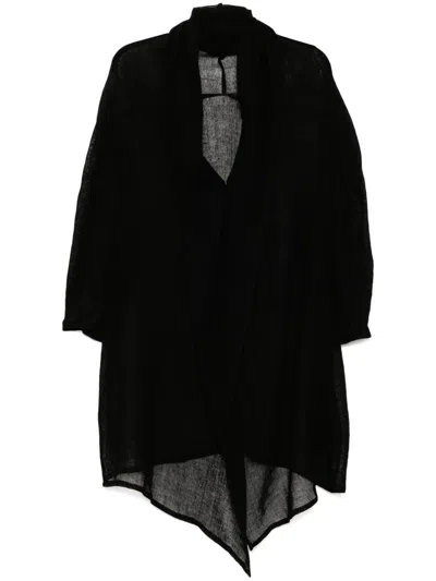 Y's Press-stud Fastening Jacket In Black