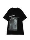 Y's Print T-shirt In Black