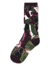 Y's Printed Socks In Green