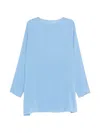 Y's Pull Over Oversized In Blue