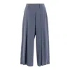 Y's Random Tuck Pants In Blue