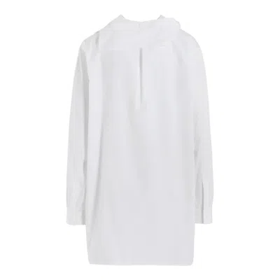 Y's Sailor Collar Blouse In White