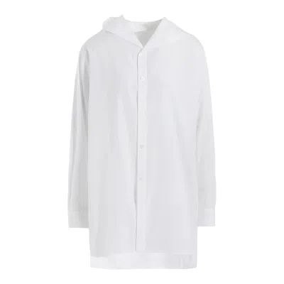 Y's Sailor Collar Blouse In White
