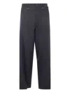 Y's Button-fastening Wool Trousers