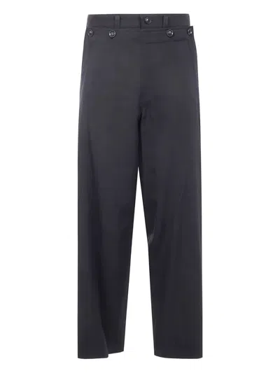 Y'S SAILOR PANTS,YM.P02.100 097 1 BLACK