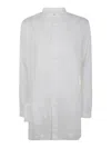 Y's Ka Stand Collar B W Pkt In Blanco