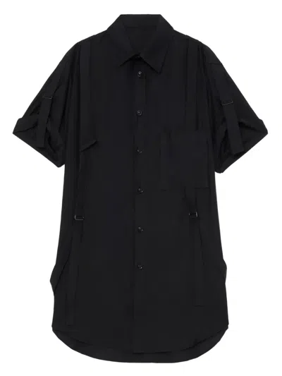 Y's Short-sleeved Shirt In 黑色