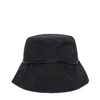 Y's Six Panel Cloche Hat In Black