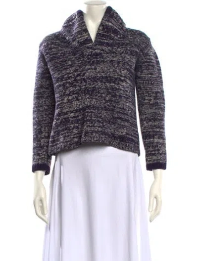 Pre-owned Y's Striped Sweater In Multi