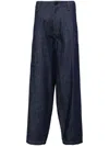 Y's Tapered Jeans In Blue