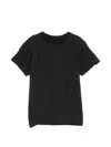Y's Textured T-shirt In Black