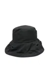 Y's Tuck Casablanca Hat In Black