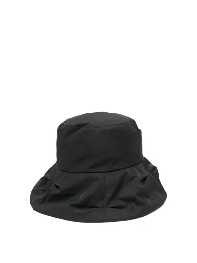 Y's Tuck Casablanca Hat In Black